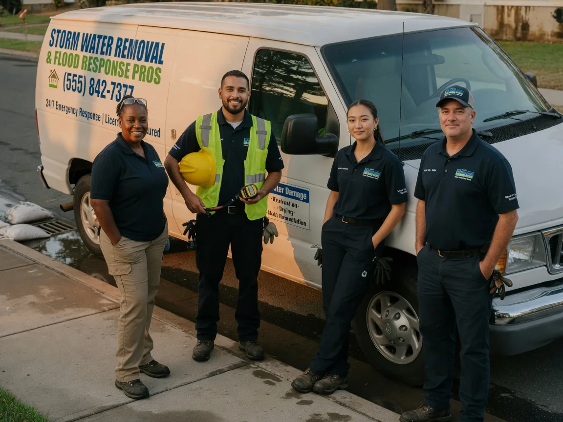 Storm Damage Water Removal company in Folsom, CA